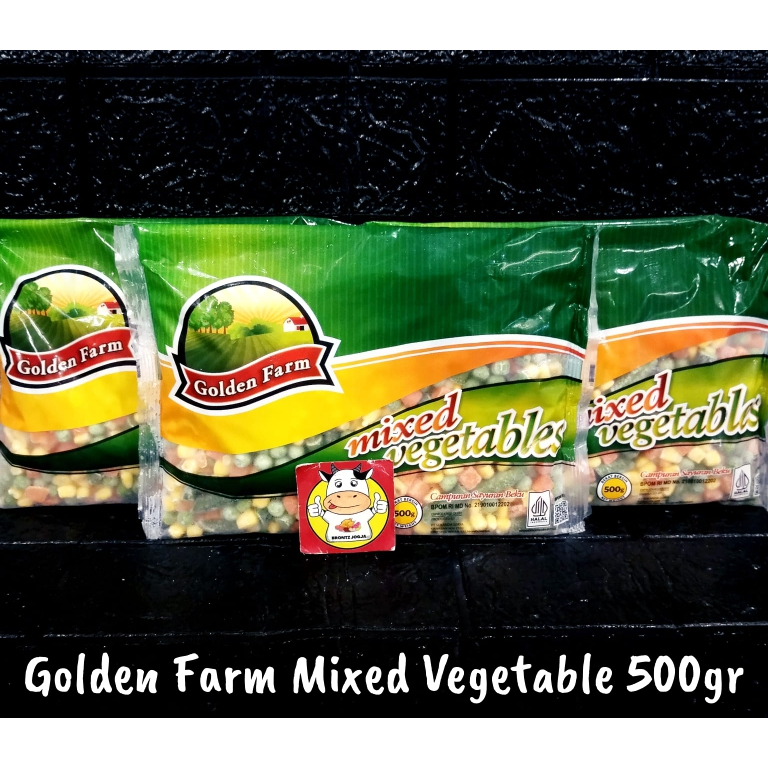 

GOLDEN FARM MIXED VEGETABLES 500GR/1000GR-FROZEN FOOD-BRONTZ JOGJA