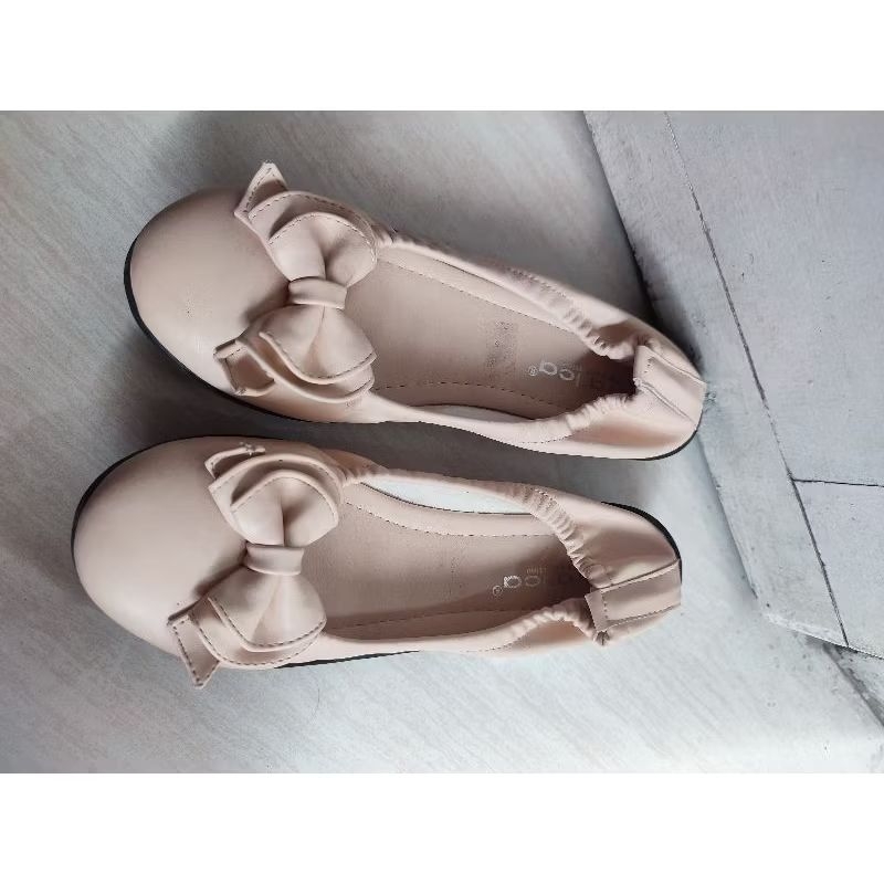 preloved sepatu flatshoes gratica kerut lentur