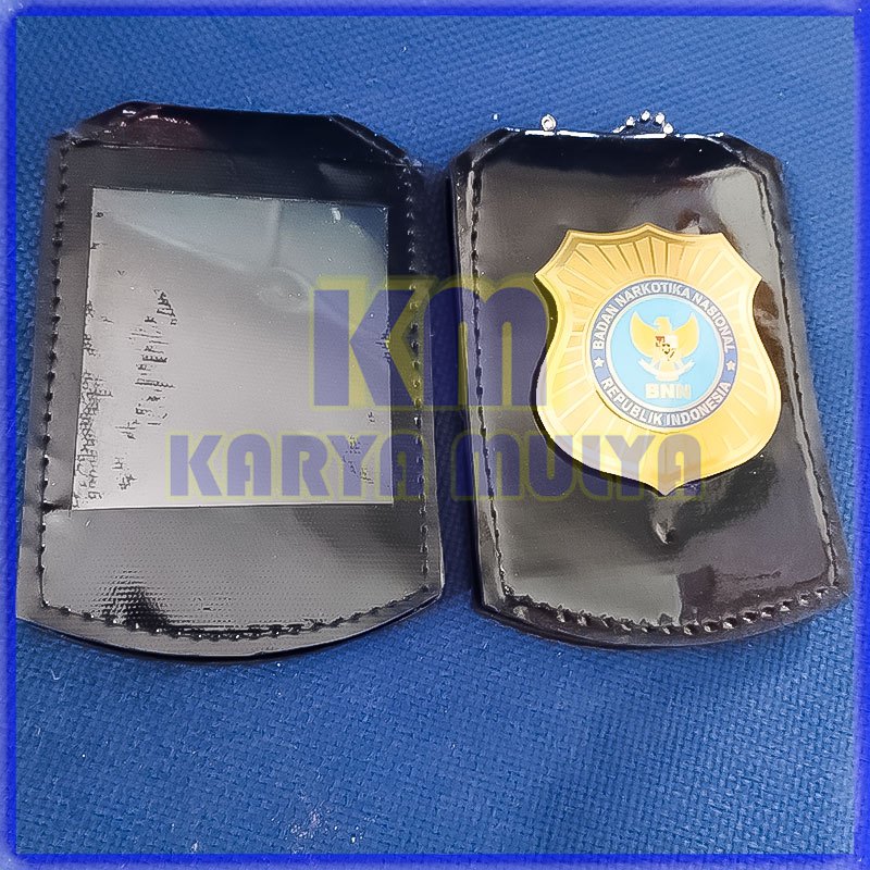 Dompet Kalung Lencana Logo BNN Dompet KTA BNN Warna Hitam - KM