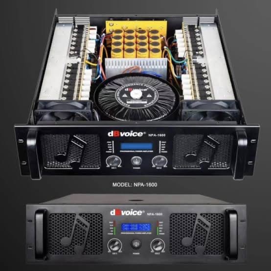 Power dB Voice NPA 1600 / NPA1600 Amplifier Class GB Original