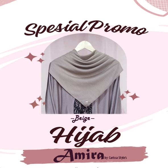 (CRS) HIJAB AMIRA BAHAN VOAL ADEM DAN LEMBUT