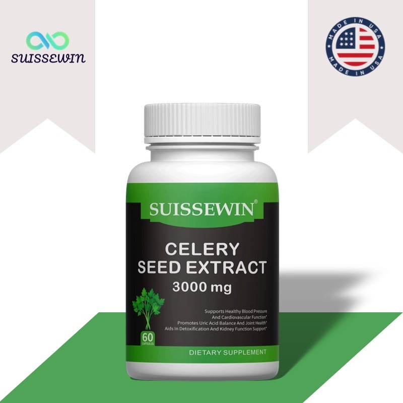 Kapsul Biji Seledri - Membantu Fungsi Ginjal dan Detoksifikasi Tubuh