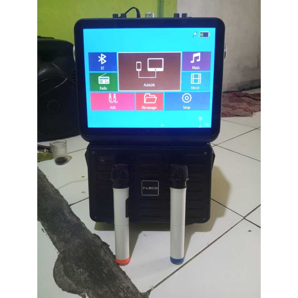 Speaker+LCD TV 12 Inch Speaker Bluetooth fleco super bass