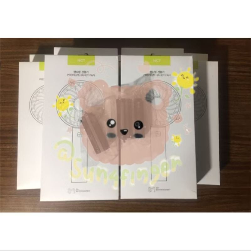 [READY STOCK] OFFICIAL HANDY FAN NCT KIPAS PORTABLE MD