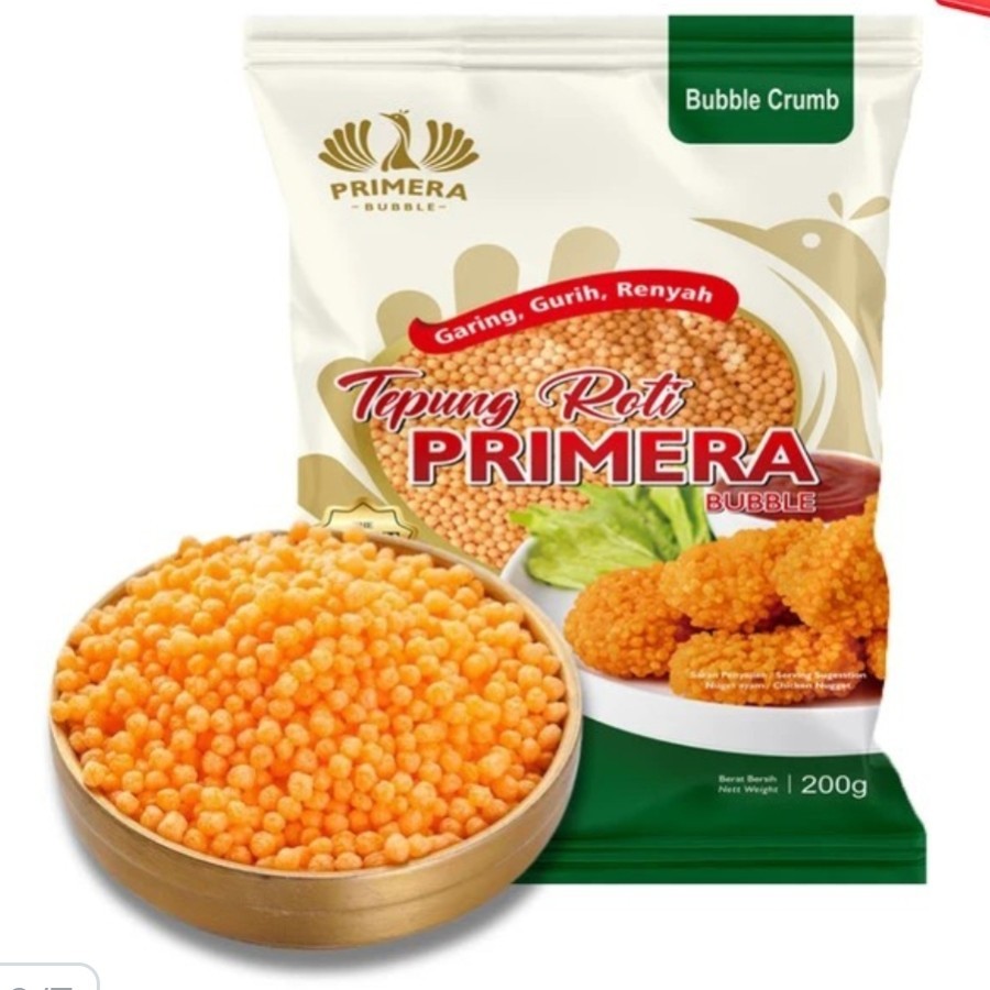 

bubble crumb primera orange