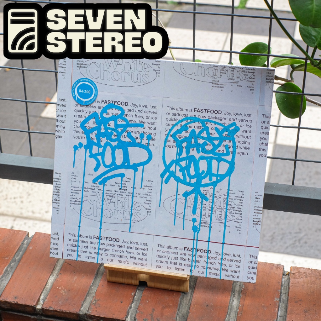 WHITE CHORUS - Fastfood Fast Food Vinyl Piringan Hitam - Blue