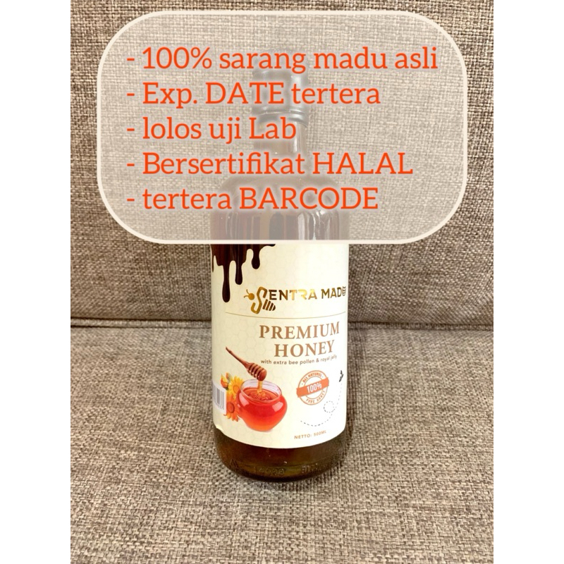 

Madu Botol Madu PREMIUM HONEY 500ml - Original