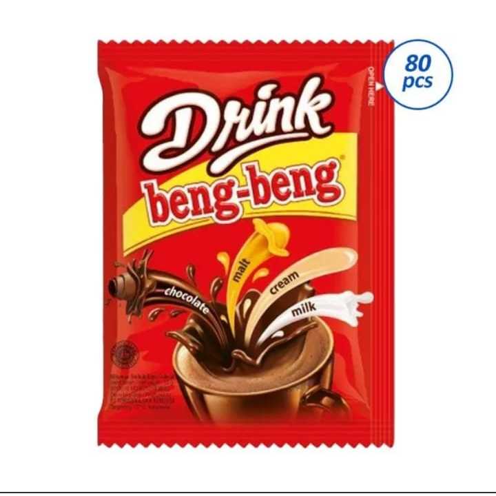 

Beng-Beng Drink Minuman Coklat 1 Dus (30gr x 80pc)