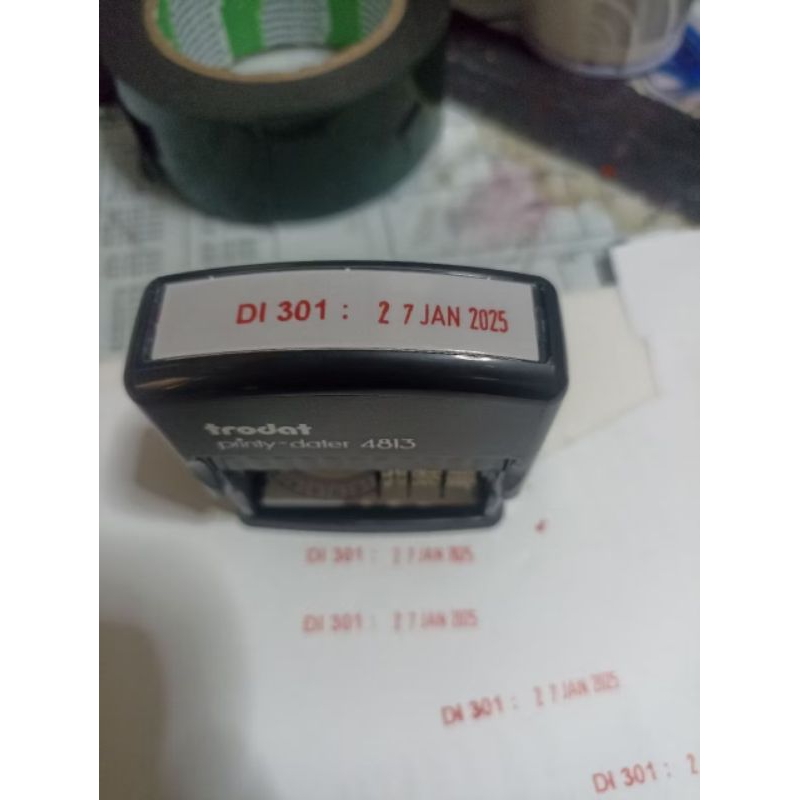 

YUH Stempel Expired / Tanggal Kadaluarsa FREE Tinta 25ml Trodat 4813