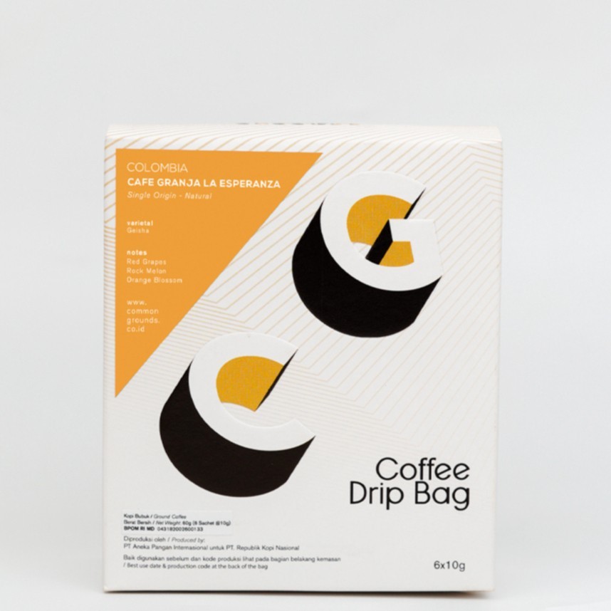 

Common Grounds Drip Bag : Cafe Granja La Esperanza