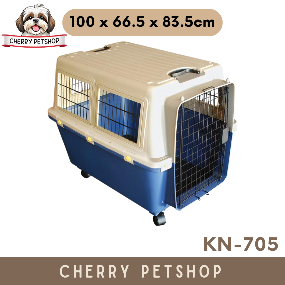 Kennel Box KN-705 Travelling Pet Cargo Anjing