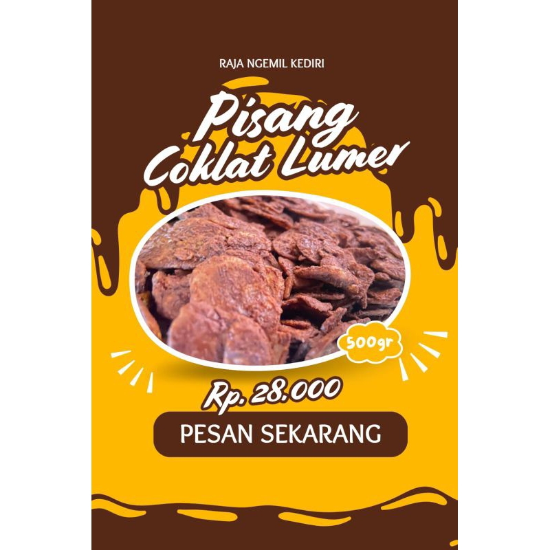 

PISANG COKLAT LUMER RASANYA BIKIN LAGI