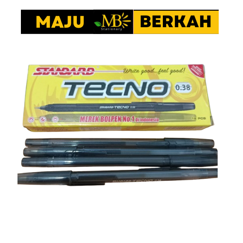 

PENA STANDAR TECNO HITAM / Puplen Tecno Hitam