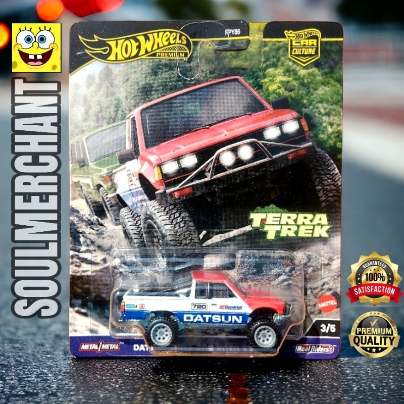 Hot Wheels Premium Teera Trek Datsun King Cab Baja Custom