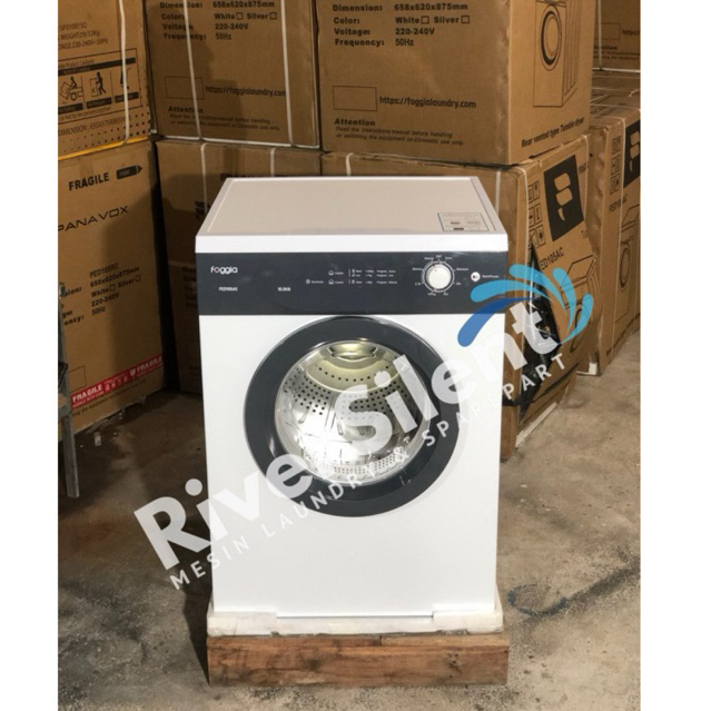 mesin pengering konversi gas foggia 10.5 kg | mesin laundry