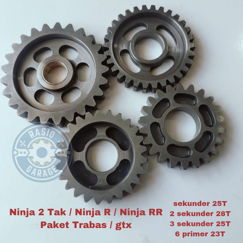 Rasio Racing Ninja 2 tak Ninja R, Ninja RR, Paket hemat harian touring, Sunmori