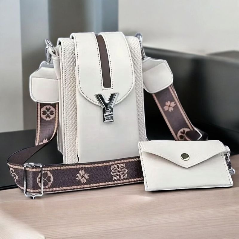 Tas Selempang Wanita HP YAMATO Tali Lisban Motif free Dompet