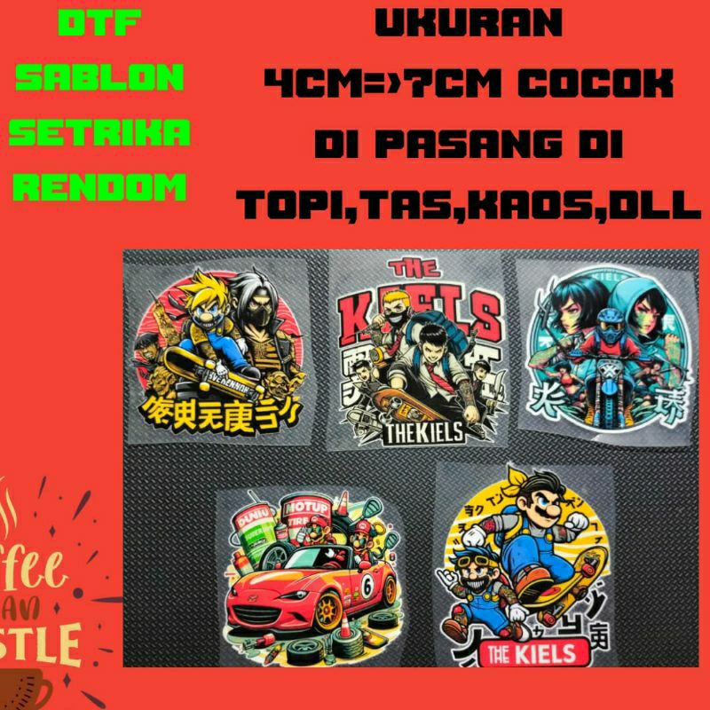 DTF SABLON SETRIKA SATUAN MURAH||SABLON SETRIKA PAKETAN||SABLON SETRIKA RENTENGAN MURAH||PET SABLON 