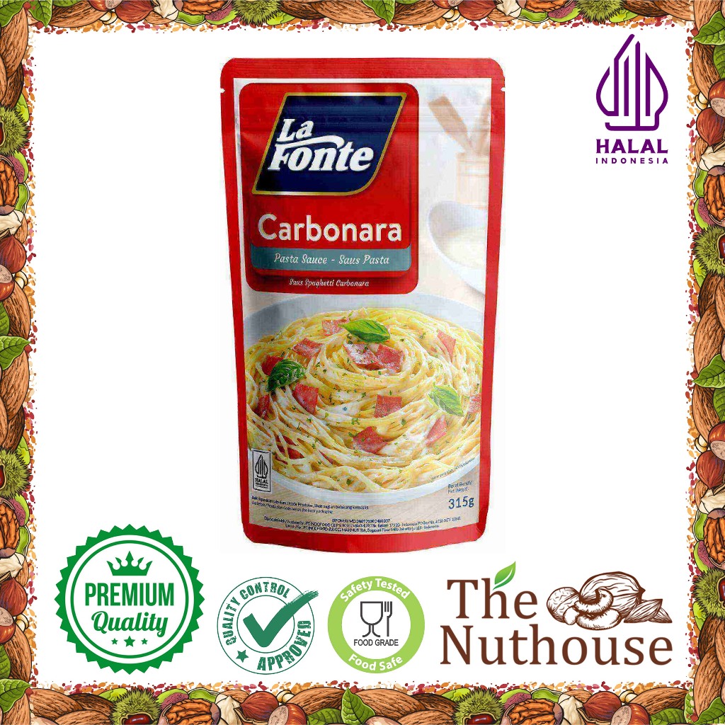 

La Fonte Saos Pasta Karbonara 315gr / Carbonara Pasta Sauce [HALAL]