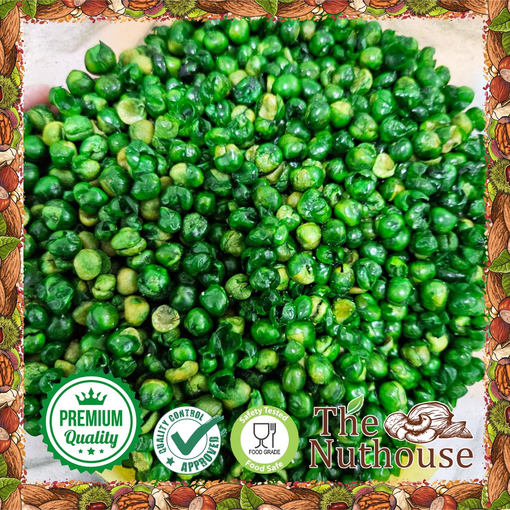 

Kacang Polong Hijau Ori Asin Gurih / Savory Salted Green Peas [Ukuran: 100gr / 250gr / 500gr / 1kg]