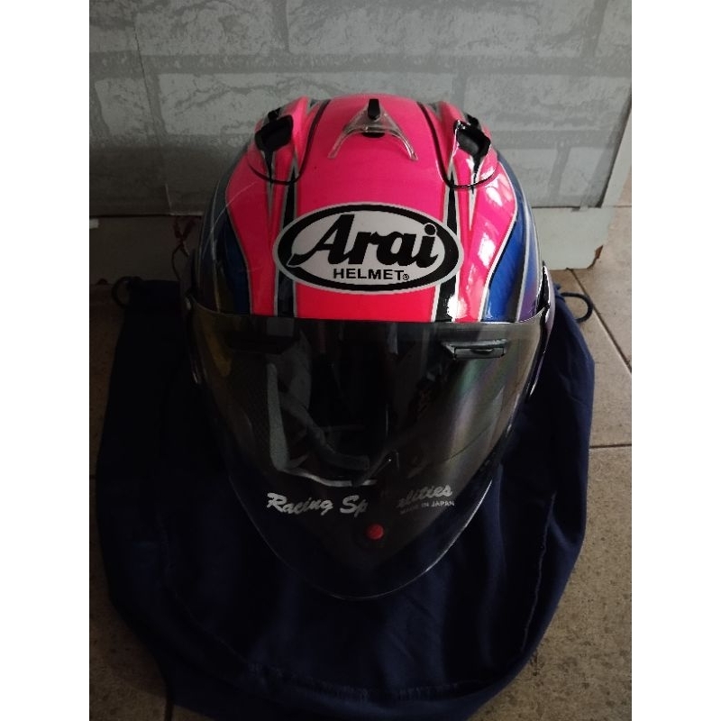 Helm Half Face King Copy Arai motif Sakata
