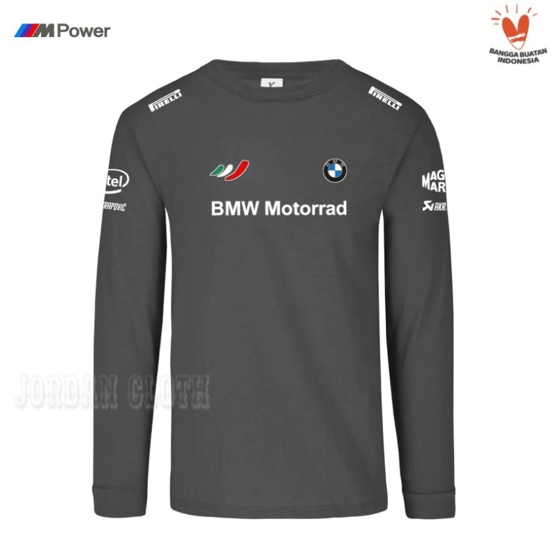 Tshirt Baju Kaos Lengan Panjang BMW Motorrad