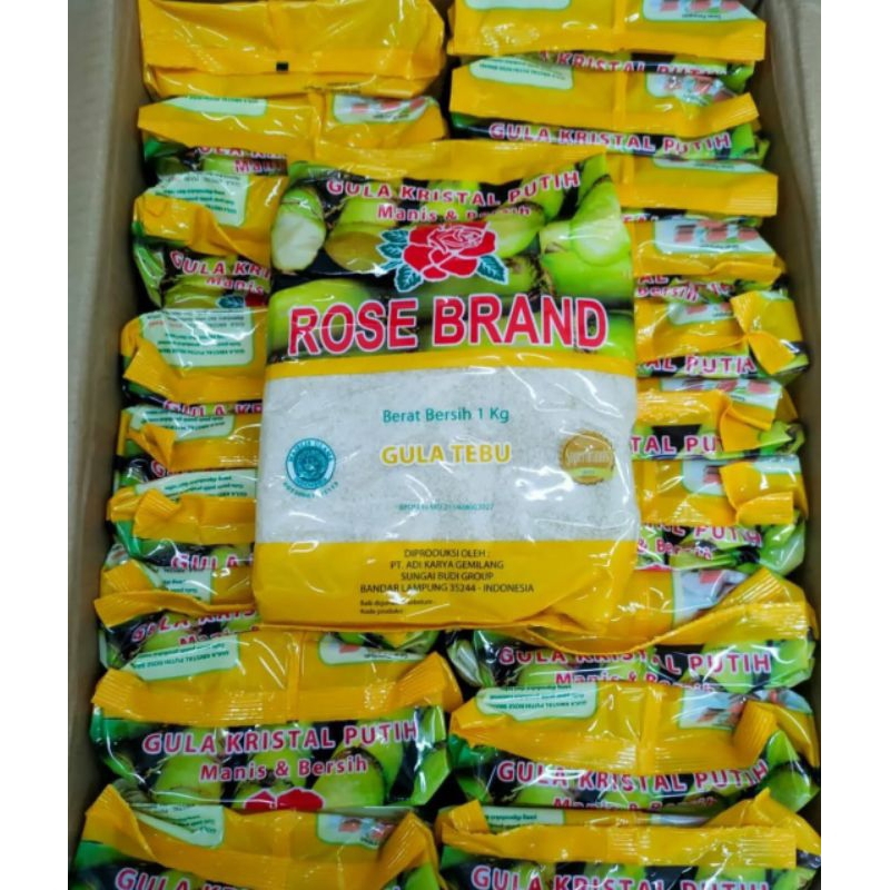 

Gula Rosebrand Kemasan 1 Kg Dan Sembako Lain