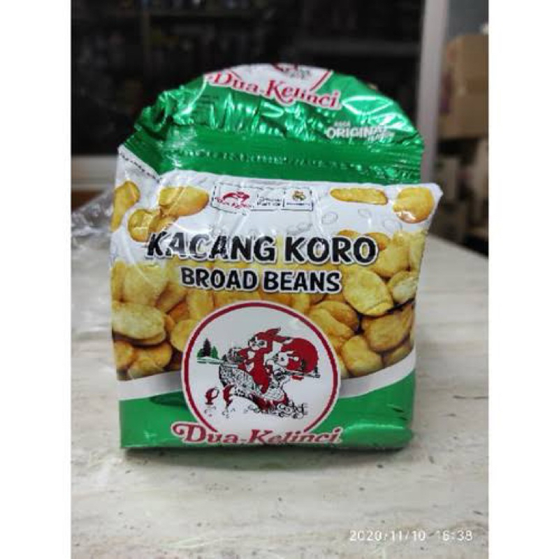 

KACANG KORO 1000 DUA KELINCI HIJAU ( 10 BUNGKUS )