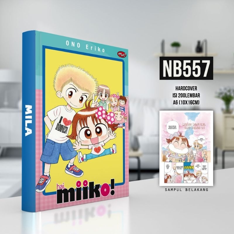 

Notebook Custom Hai, Miiko - Yamada Miiko