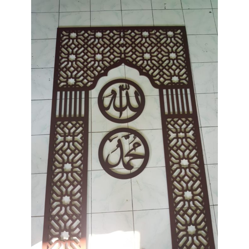 Custom Mihrab PVC 5mm dan 9mm