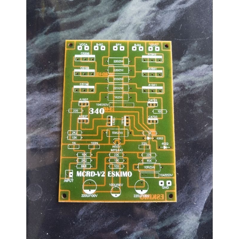 PCB MCRD V2 ESKIMO 340 Low Sub.