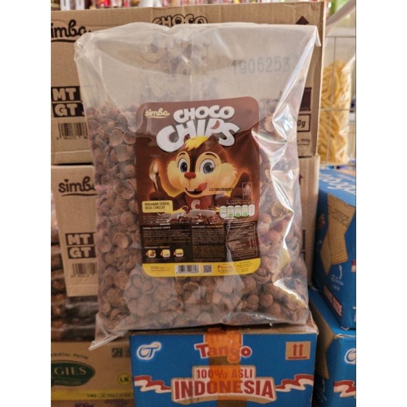 

Choco Chips Simba Cokelat 950 gram