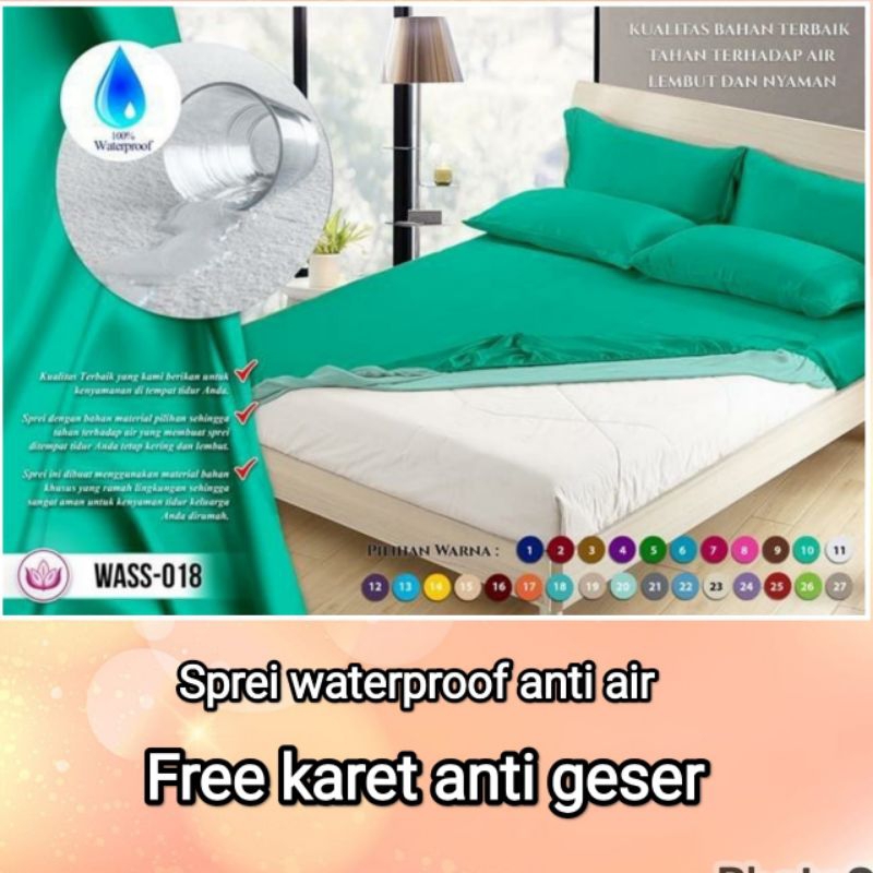 SPREI WATERPROOF 160X200 / SPREI ANTI AIR  180x200 / SPREI ANTI OMPOL 160x200 / SPREI WATERPROOF 180