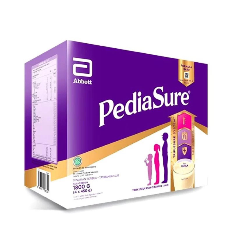 

Pediasure Vanila 1800g (4x450g)