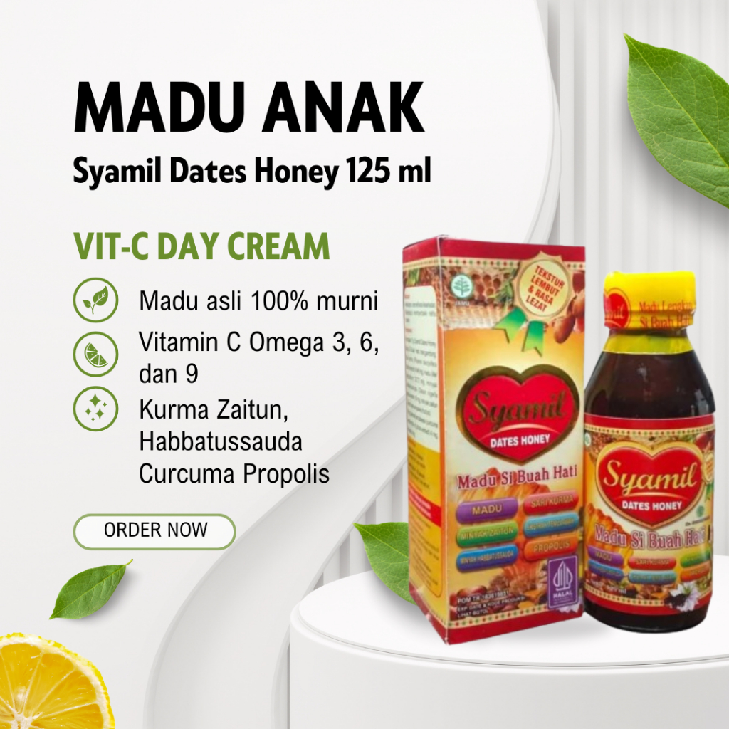 

Syamil Dates Honey | Syamil Anak | Madu Anak Syamil Si Buah Hati 125 Ml