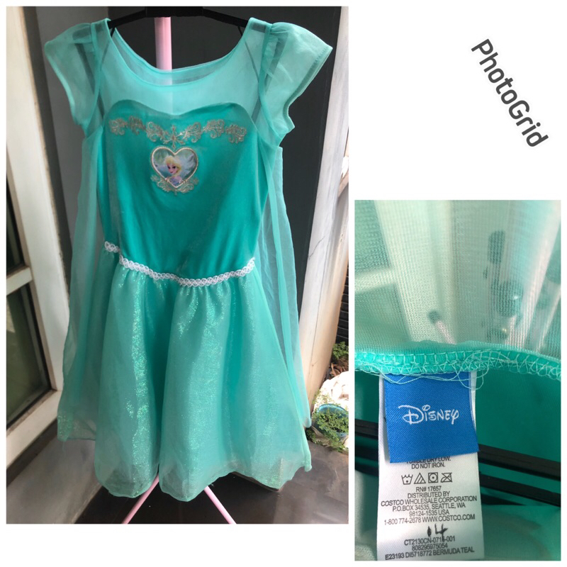 dress anak frozen Disney original mewah
