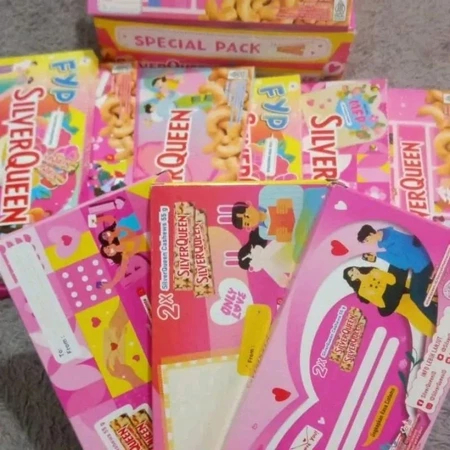 

(PACK ISI 2) Silverqueen Valentine B1G1 55gr