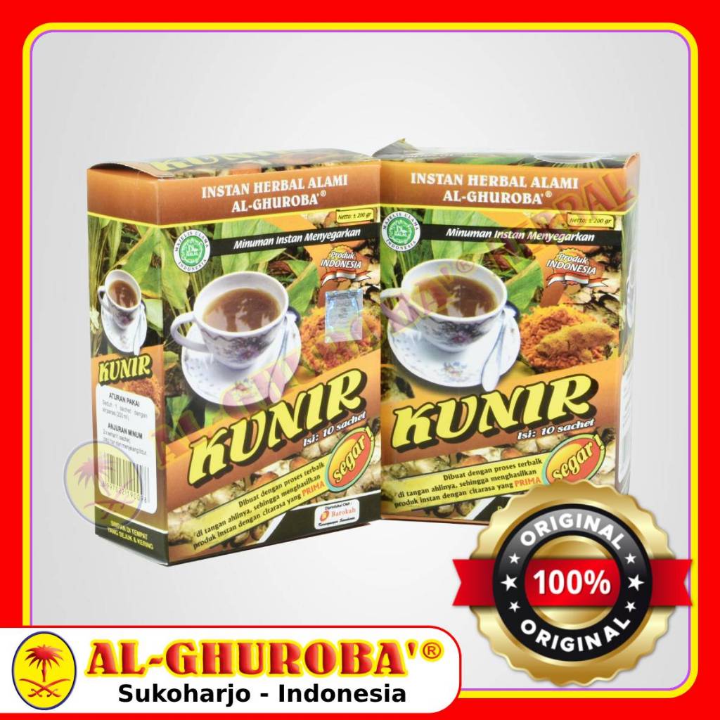 

Minuman Herbal Instan Kunir Al-Ghuroba 200gr HALAL