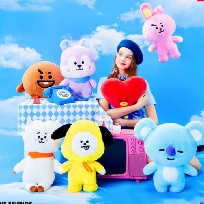 Boneka besar BT21 x Miniso
