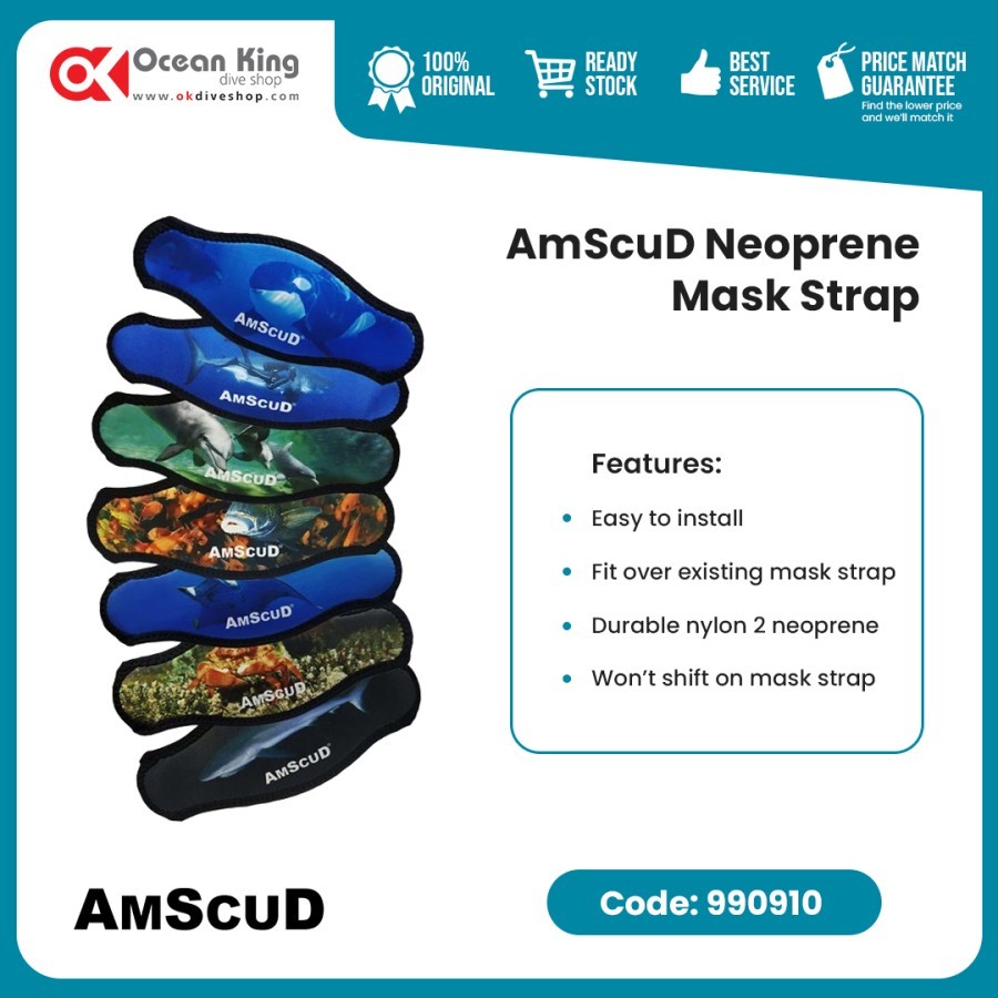 MASK STRAP AMSCUD NEOPRENE