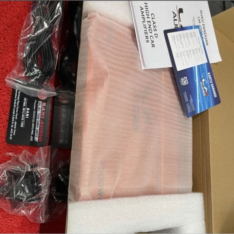 Power Monoblock LM AUDIO LM-2500.1 Class D IK4