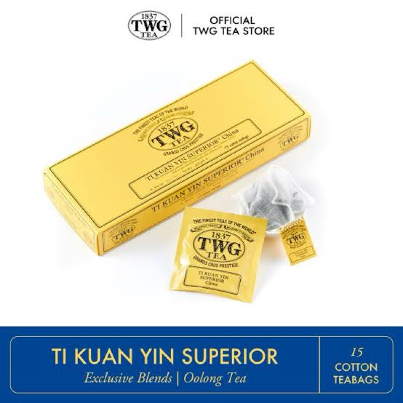 

TWG Ti Kuan Yin Superior Tea (15 Sachets)