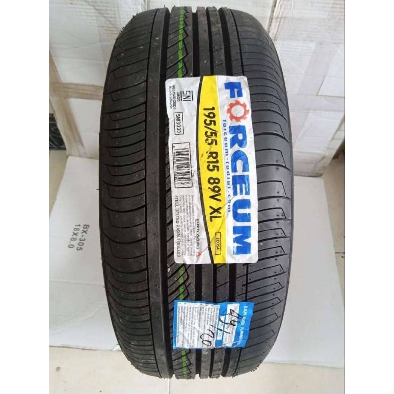 NOTA ban forceum ring 15 murah 195-55