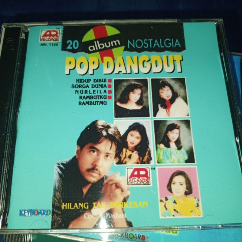 CD 20 ALBUM NOSTALGIA POP DANGDUT