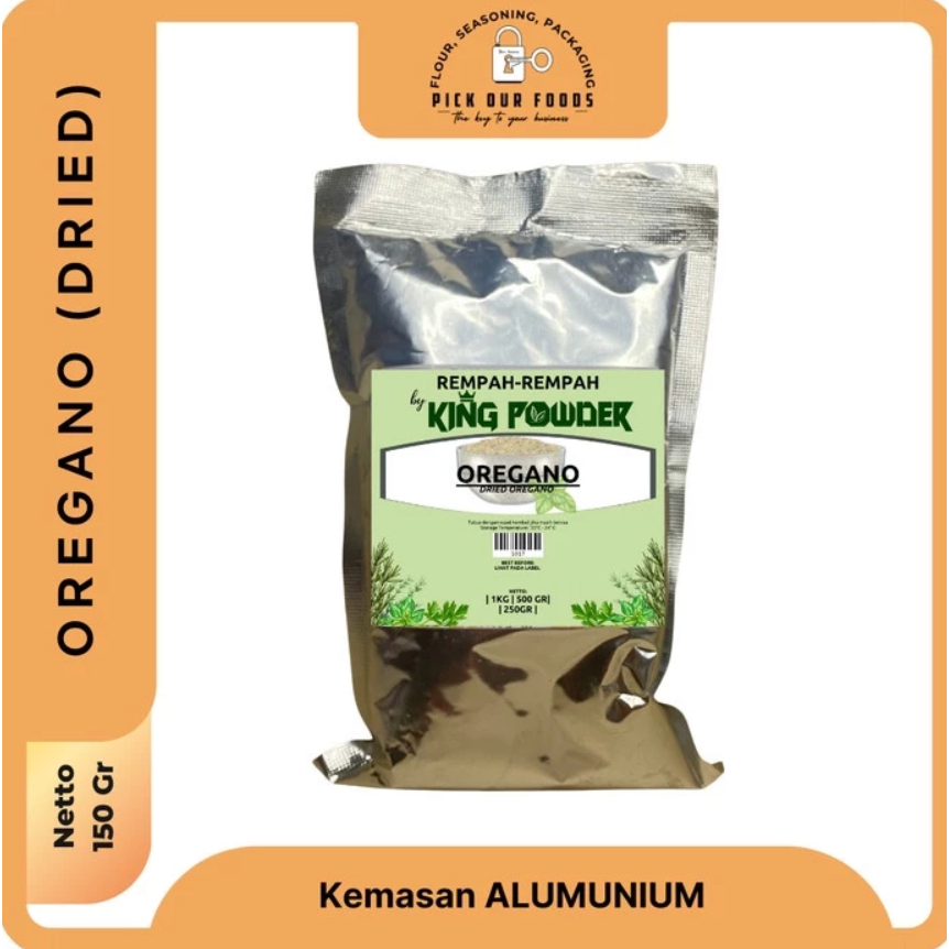 

Daun Oregano Kering | Oregano Flakes | Bubuk Premium Dried Oregano