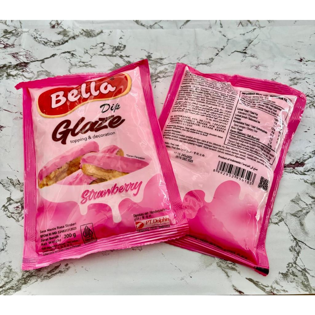 

Bella Dep Glaze Strawberry Untuk Topping Dan Dekorasi Berat 200gram