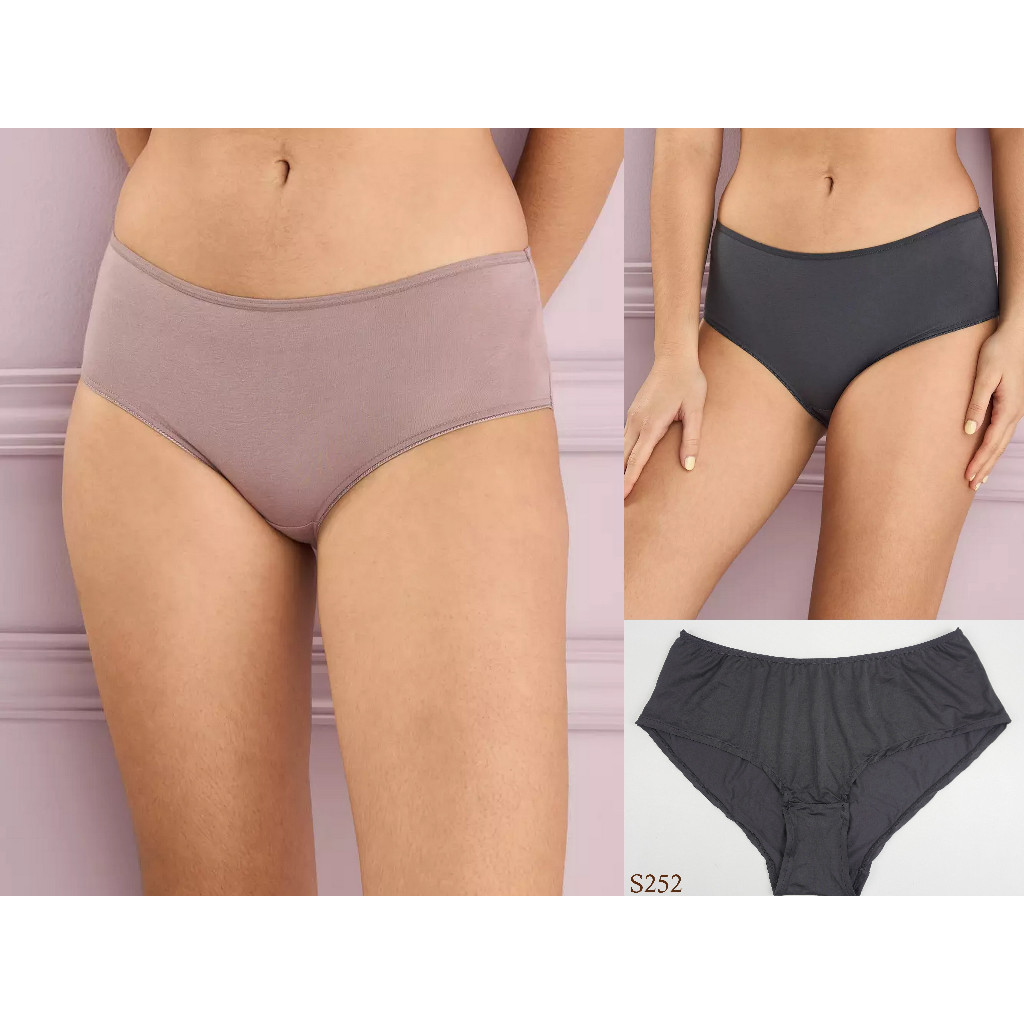 Celana Dalam Wanita Tori Motif Polos Hipster Pakaian Dalam / Underwear Panty S252