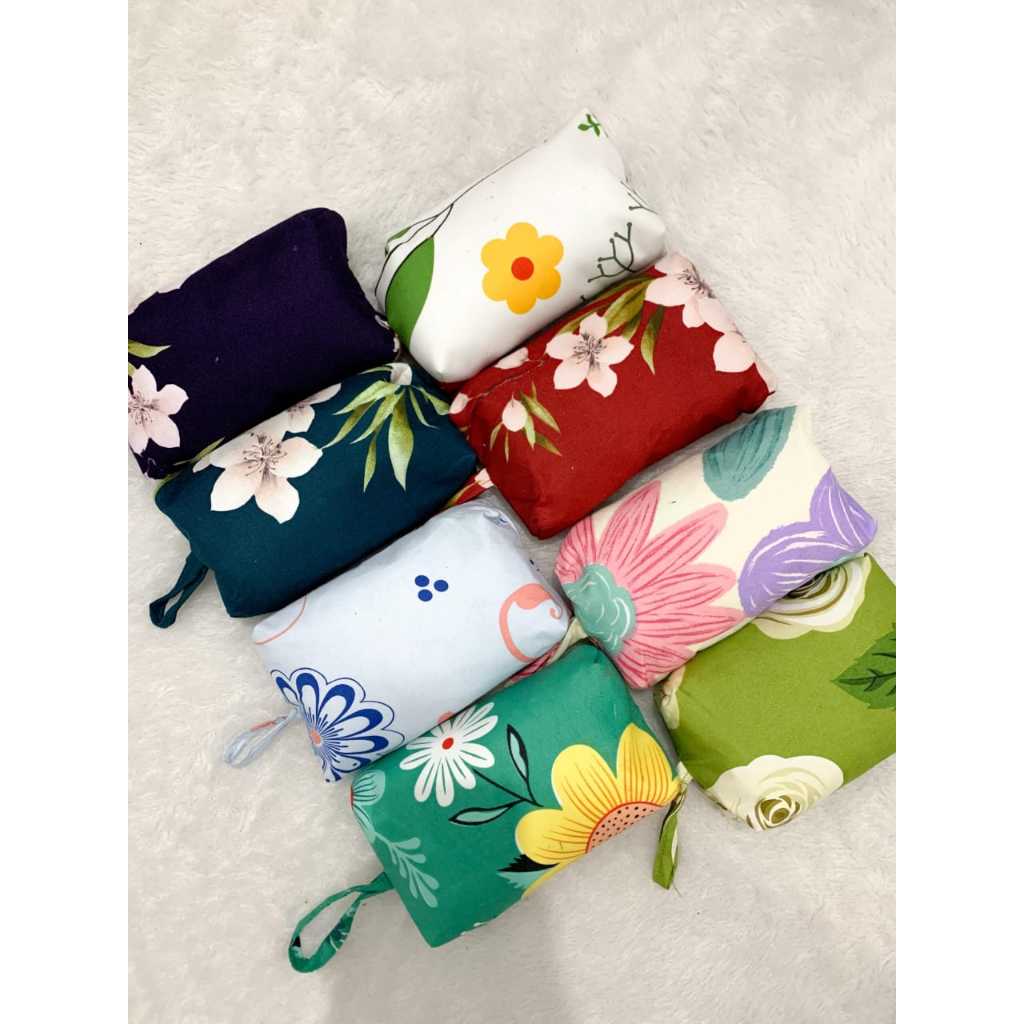 MUKENA KATUN PREMIUM MOTIF BUNGA Mukena dewasa bahan katun premium adem