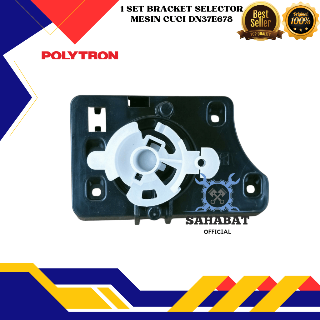 SET DUDUKAN TIMER MESIN CUCI POLYTRON DN37E678 MESIN CUCI 2 TABUNG 1 TABUNG ORIGINAL
