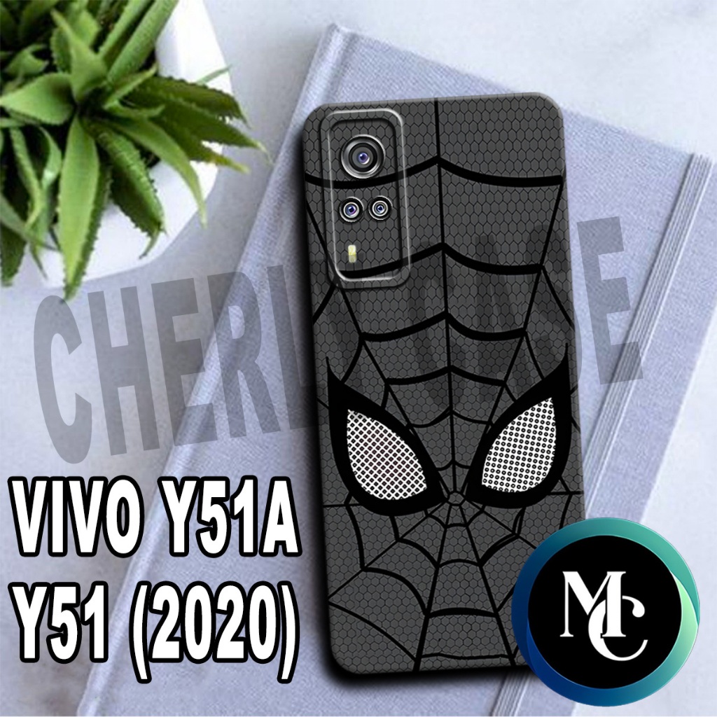 CC14/ Softcase karet lentur untuk VIVO Y51A DAN Y51(2020) /Motif KARTUN/case VIVO Y51A/kesing VIVO Y